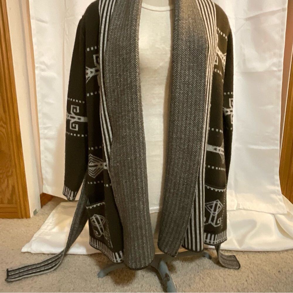 Dylan Tribal Inspired Cardigan Sweater - Picture 7 of 11